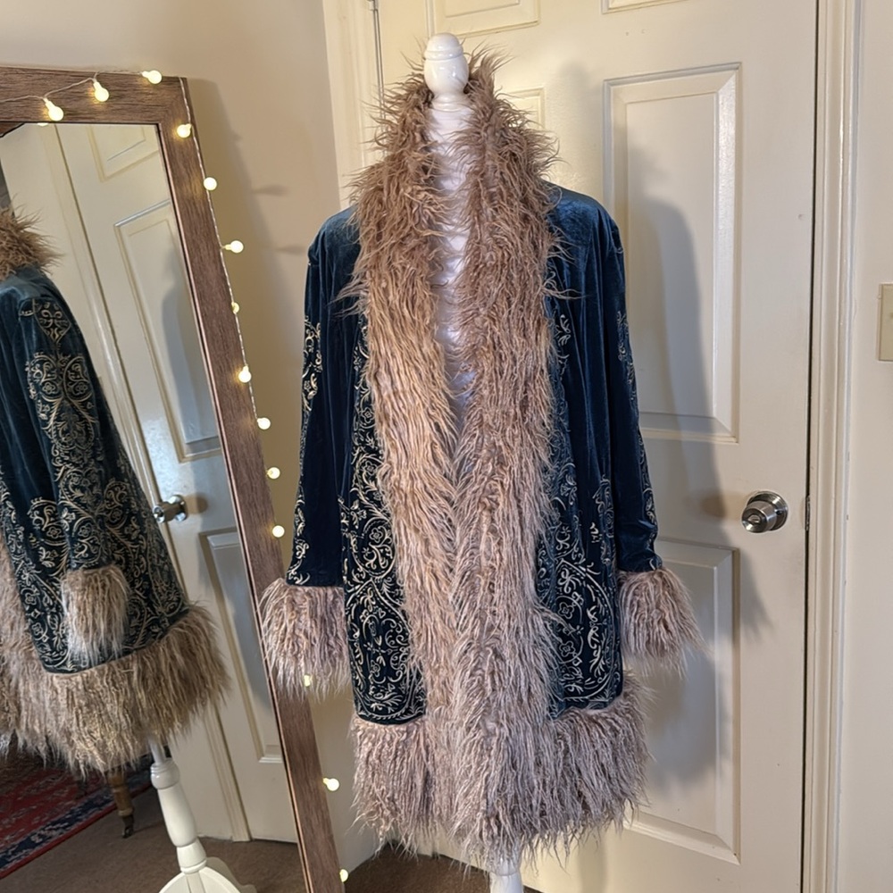 Free People Moon Glow Coat - Picture 3 of 16